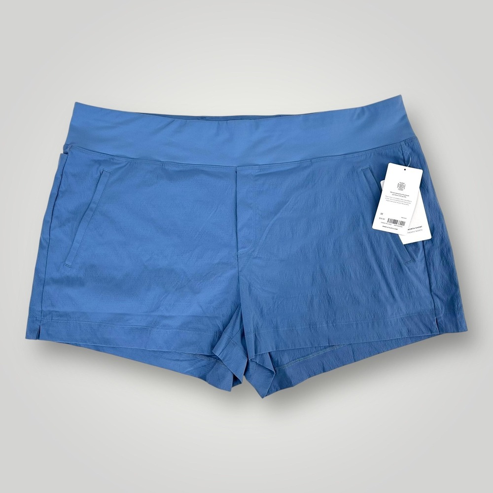 Athleta Trekkie North Shorts Womens 22 Stretch Lightweight Hiking Activewear NEW